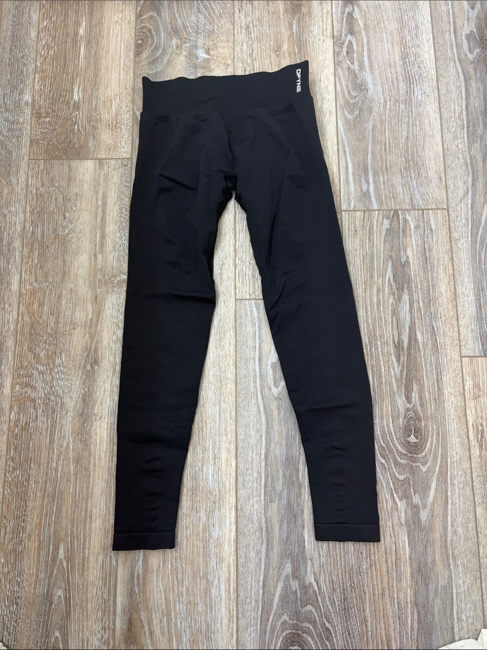 Dfyne Impact Black Scrunch Leggings